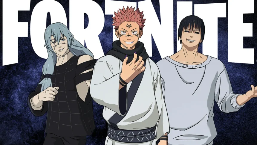 Fortnite agora tem skins dos vilões de Jujutsu Kaisen!