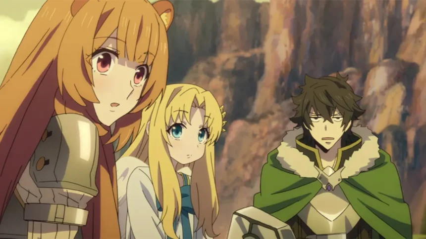 A 4ª temporada de The Rising of the Shield Hero chega em julho!