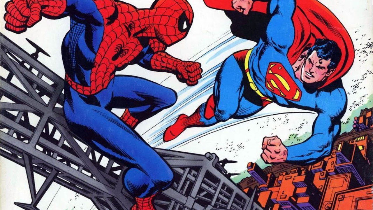 Superman vs Homem-Aranha: o encontro histórico entre heróis da DC e Marvel